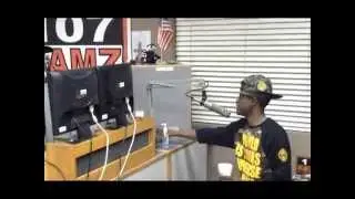 JazFlow interview @ 107Jamz