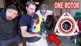 How FAST can we assemble a Mazda SINGLE ROTOR engine??