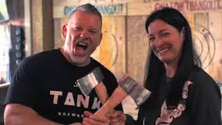 Hatchet Hangout Axe Throwing St Pete a World-Class WATL Venue and Lounge with 15 Lanes