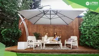 Litex Garden przedstawia: Parasol Ibiza Quattro - design i funkcjonalność dla Twojego ogrodu