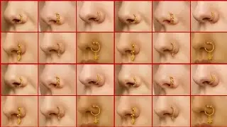 😍 Latest 22k Gold Nose Pin Designs 2026 | Lightweight Daily Use Gold Nath Designs  गोल्ड नथ डिज़ाइन