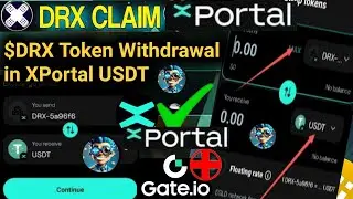 How to Sell/Swap $DRX Tokens On Xportal Wallet Instantly | DoctorX Mining Withdrawal Process