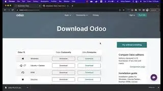 Create virtual environment for odoo development