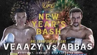 UFL: VEAAZY vs ABBAS EU TITLE FIGHT *FULL SHOW* (Undisputed Boxing)