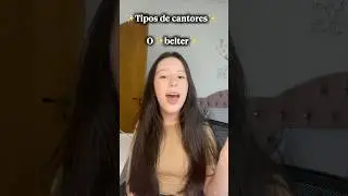 Tipos de cantores #explorepage #fyp #cover #mariahcarey #shorts #impression #singers