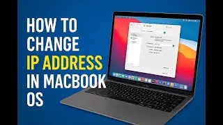How to Change IP Address on Mac | Static IP Setup in macOS Step-by-Step #macbook #ipaddress