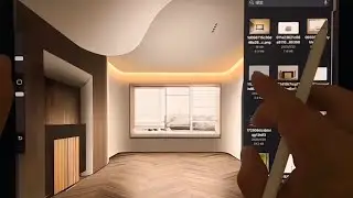 Stunning Drawing Hall Interior Design with i pad | Elegant Colors & Modern Lighting Ideas