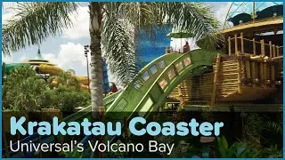 Krakatau Aqua Coaster, 4K POV | Universal&rsquo;s Volcano Bay, Universal Orlando Resort