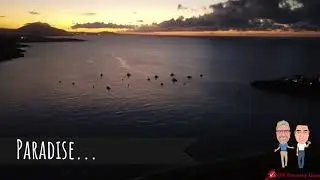 April Night Drone Flight Over Sosua El Batey
