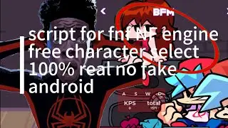 script for fnf NF ENGINE free character select 100% real no fake android English