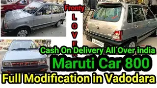 Maruti 800 FULL RESTORATION | Modified 800 | Interior Modification in 800 HEADLIGHT MODIFICATION !