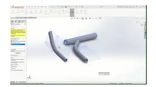 Rear Swing Arm Adding Bearing Brackets SolidWorks