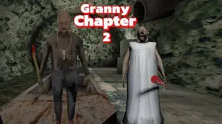 Granny Chapter Two 🚤 BOAT ESCAPE | Most Dangerous Escape Ever 😱#granny #horror #gaming 
