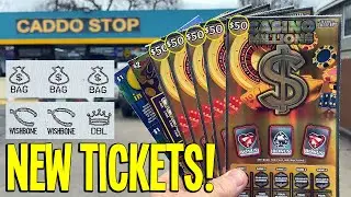 NEW TICKET WINNERS! 5X $50 Casino Millions