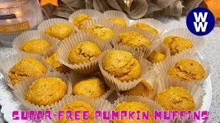 Pumpkin Muffins | Weight Watchers Friendly | Sugar Free | Delicious