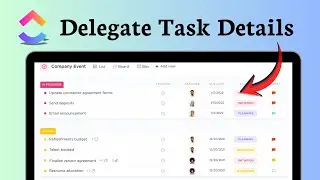 How to add a task to a list in ClickUp (New Assignment)