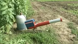 Val d'Oise: des canons à gaz pour chasser pigeons et lapins des champs