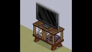 DIY HABBO - Rack/estante  de TV