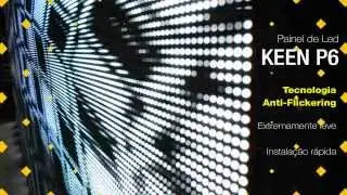 Painel de LED Pixel Vision KEEN P6