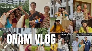 Onam in college & back home 🏠 | Onam vlog 2025 | Kerala onam vlog