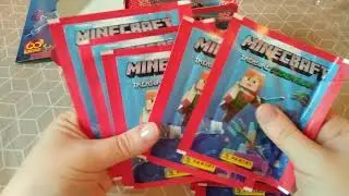 NEW Майнкрафт наклейки от PANINI #4