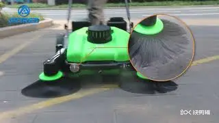MS50W Newest 980mm Manual Floor Sweeper Road Cleaning Machine