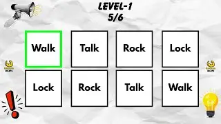 Say the Word on Beat Challenge 35 | Rhythm and timing challenge | Level 1-3| Easy Medium Hard