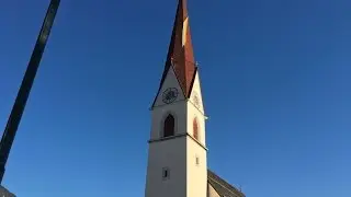 Kramsach/Vold&ouml;pp (A-KU) - Pfarrkirche zum hl. Nikolaus - Stundenschlag, Glocke 2 und Vollgel&auml;ute