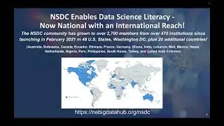 NSF Big Data Innovation Hub Panel 1 - 2022 National Workshop on Data Science Education