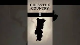 Can You Guess the Country by the Shape? Country Quiz