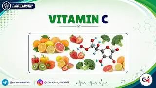 12. Vitamin C (Ascorbic Acid) 🧬🍊 | Functions, Deficiency & Clinical Correlations | MBBS Biochemistry