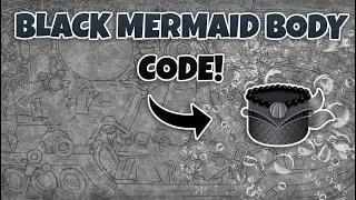 Box Critters - BLACK MERMAID BODY!