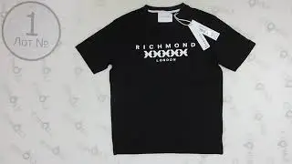 T-shirts RICHMOND men 1 Одежда оптом сток.Цена за ед.: 10.87 евро.