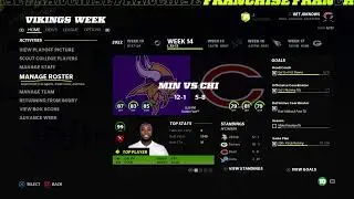 2022 Virtual Gridiron Week 14 DaBears 5-7 vs 11-1 Vikings *DShow-21Champ*