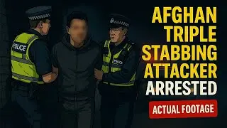 Afghan Who Arrived In Lorry Tasered and Arrested After Killing Wayne Broadhurst | Real Footage