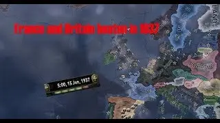 (Hoi4 Ironman) Germany beats down France and British Empire in 1937! - Uncommented