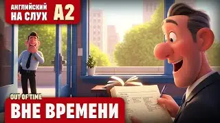 Вне времени. Весёлый рассказ (уровень А2). Английский на слух.