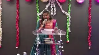 Tamil Christian Christmas Worship 2023 - Sis.Jannsie - DMS France