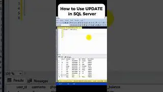 How to Use UPDATE in SQL Server