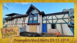 Bouw achtbaan Max & Moritz - Update 6 #Efteling