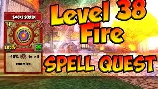 Wizard101: - Level 38 Fire Spell Quest -
