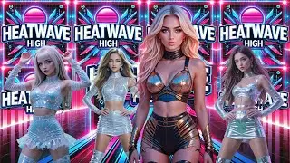 Heatwave High: A K-Pop Girl Group Power Anthem with EDM Fire and Futuristic Vibes