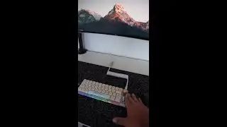This is my keyboard, there are many like it, but this one is mine. #keeb #mechanicalkeyboard #thock