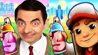 Subway Surfers Houston 2021 TRICKY vs Mr BEAN Jungle Rush Gameplay HD