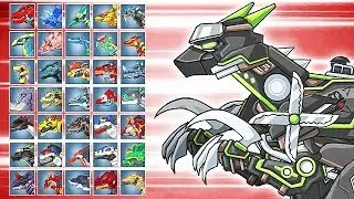 Dino Robot Battle Arena: Ninja Velociraptor (Assembly + Fights) | Eftsei Gaming