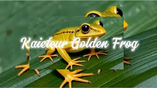 Kaieteur Golden Frog
