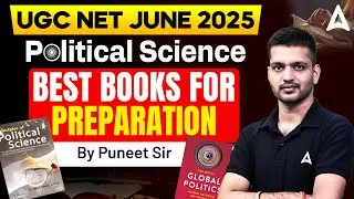 UGC NET Political Science Best Books for Preparation 2025 | By Puneet Sir