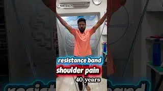 **Shoulder Pain & Resistance Band Exercises** 💪🟢 9840304579