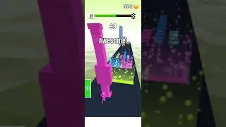 Fail moment in stack colors game play #196 #shorts