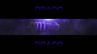 Purple 3D Banner | Speed Art #1